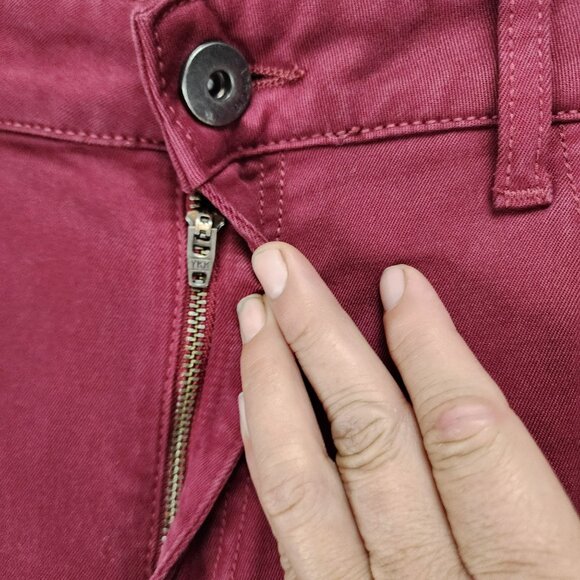 DL1961 Jeans Womens 32 Margaux Red Stretch Mid Rise Xtwill Skinny NWOT - Picture 2 of 16